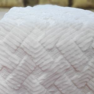 Embossed Rabbit Fur