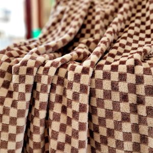 Cationic Checkerboard Fabric