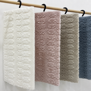 3D Plush Rabbit Fur Fabric