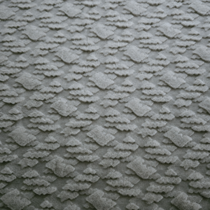 3D Plush Rabbit Fur Fabric
