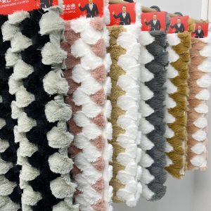Jacquard Rabbit Fur