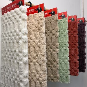 Jacquard Rabbit Fur