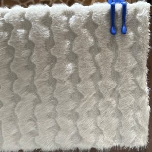 Cut Jacquard Rabbit Fur