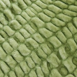 Cut Jacquard Rabbit Fur