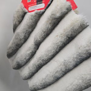 Back-Print Jacquard Rabbit Fur