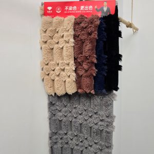 Jacquard Rabbit Fur