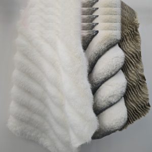 Jacquard Faux Rabbit Fur Plush – Style HZSFZ-144