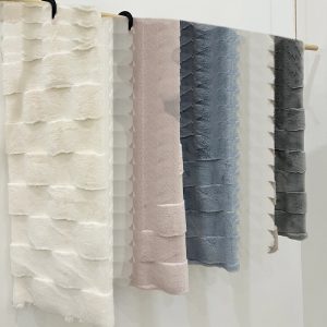Faux Rabbit Fur Plush Fabric – Style HZSFZ-175