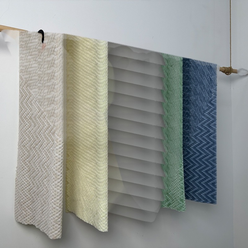 Jacquard Velboa Plush Fabric – Style HZSFZ-90