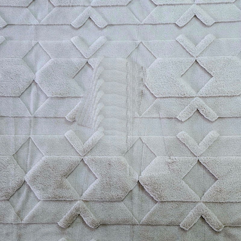 Jacquard Velboa Plush Fabric – Style HZSFZ-30