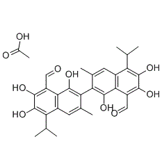 CAS NO.12542-36-8 Gossypol-acetic acid