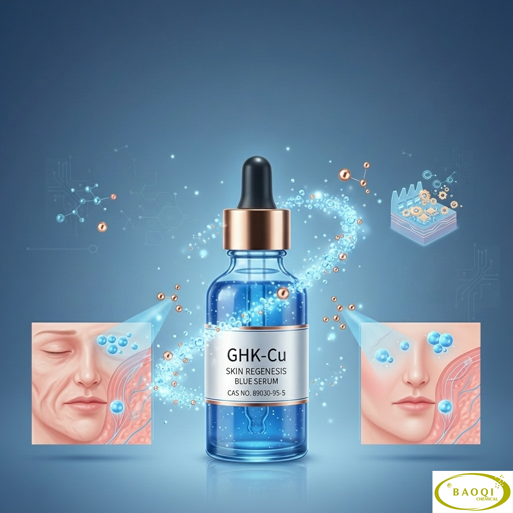 Copper Tripeptide-1 (GHK-Cu): Unveiling Your Skin's Regenerative "Blue Bottle"