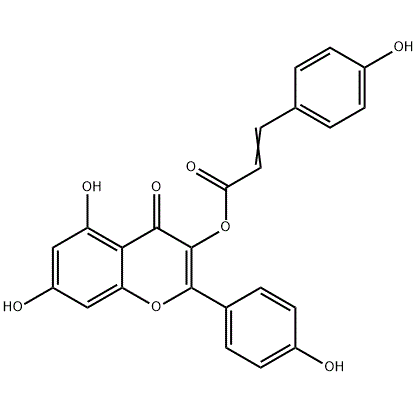 CAS NO.41496-40-6 2-Propenoic acid, 3-(4-hydroxyphenyl)-, 5,7-dihydroxy-2-(4-hydroxyphenyl)-4-oxo-4H